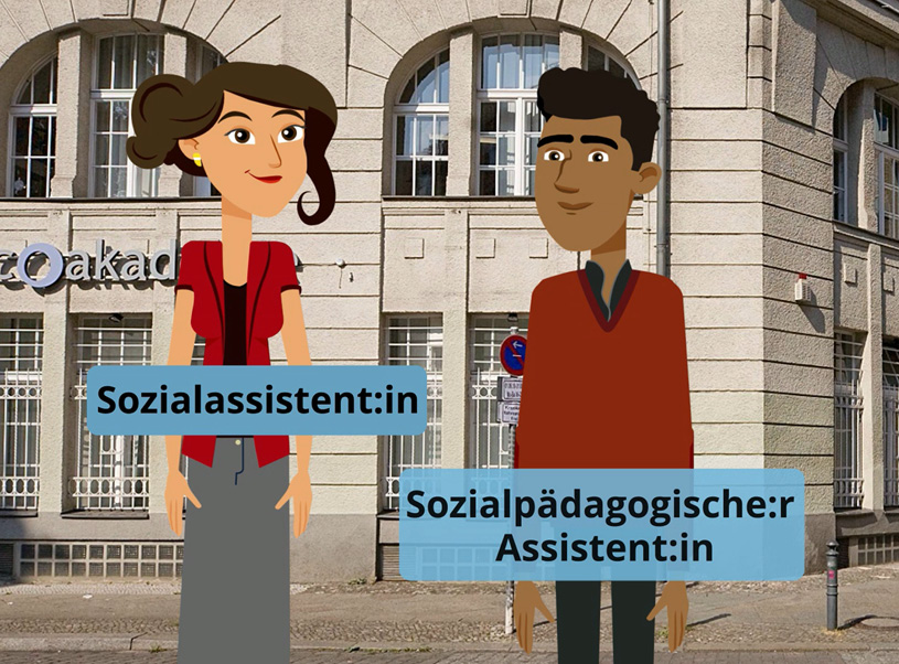 Vorschaubild zum Video Unterschiede zwischen den ausbildungen Sozialassistenz und Sozialpädagogische Assistenz